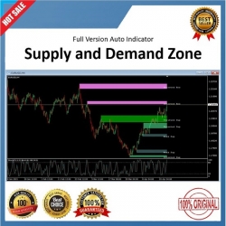 Indikator Auto SND Zone + Confirmation Entry ! 90% Accurate for MT4 PC/Laptop